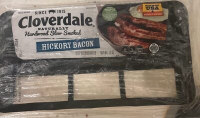 Hardwood Slow Smoked Hickory Bacon, Hardwood Slow Smoked