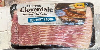 Hickory Naturally Hardwood Slow Smoked Bacon, Hickory