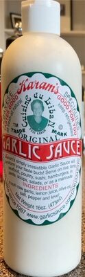 Karam's, Garlic Sauce, Original
