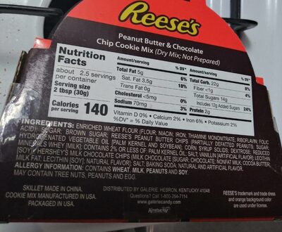 Reese's Cookie Skillet Kit, 2.5 Oz