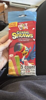 Cereal Wafer Straws, Cereal