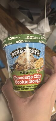 Chocolate Chip Cookie Dough Vanilla Non-Dairy Frozen Dessert With Gobs Of Chocolate Chip Cookie Dough & Fudge Flakes, Chocolate Chip Cookie Dough