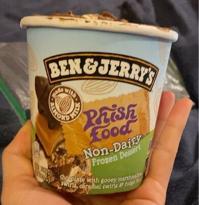 Phish Food Chocolate Non-Dairy Frozen Dessert With Gooey Marshmallow Swirls, Caramel Swirls & Fudge Fish, Phish Food