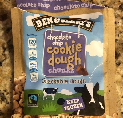 Chocolate Chip Cookie Dough Chunks, Chocolate Chip Cookie Dough