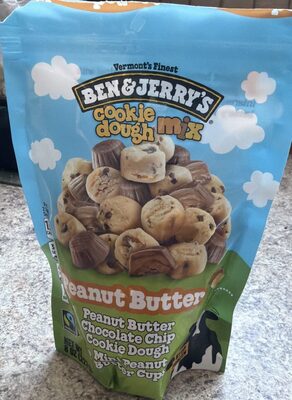Peanut Butter Snackable Peanut Butter Chocolate Chip Cookie Dough & Mini Peanut Butter Cups Cookie Dough Mix, Peanut Butter