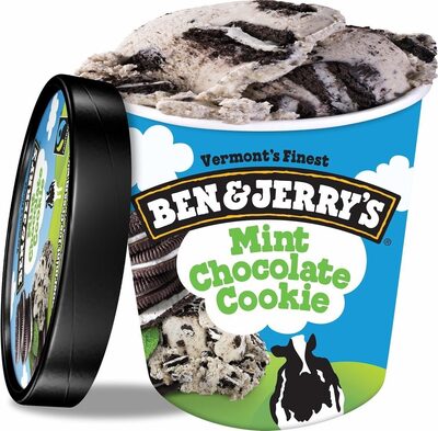 Mint Chocolate Cookie Peppermint Ice Cream With Chocolate Sandwich Cookies, Mint Chocolate Cookie