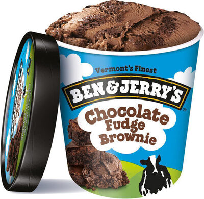 Chocolate Fudge Brownie Ice Cream, Chocolate
