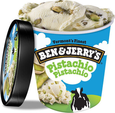 Pistachio Pistachio Ice Cream With Lightly Roasted Pistachios, Pistachio Pistachio