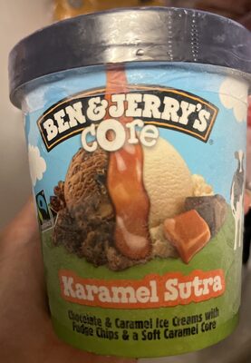 Karamel Sutra Chocolate & Caramel Ice Creams With Fudge Chips & A Soft Caramel Core, Karamel Sutra