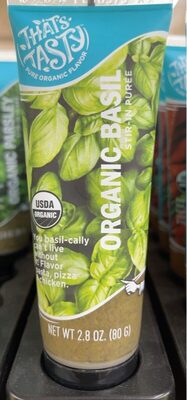 Organic Basil Stir-In Puree