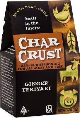Ginger Teriyaki Dry - Rub Seasoning For All Meat And Fish, Ginger Teriyaki