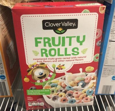 Fruity Rolls Sweetened Multi-Grain Cereal With Natural Fruit, Fruit