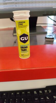 Gu, Hydration Drink Tabs, Lemon Lime, Lemon Lime