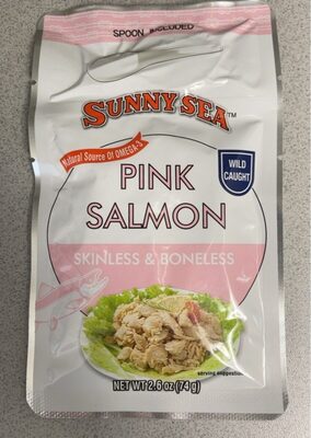 Pink Skinless & Boneless Salmon, Pink