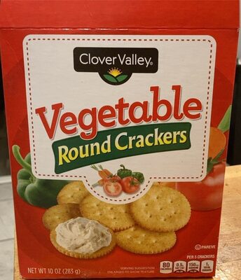 Vegetable Round Crackers, Vegetable