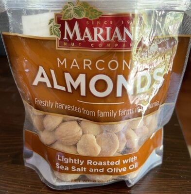 Lightly Roasted Marcona Almonds With Sea Salt And Olive Oil, Lightly Roasted Marcona With Sea Salt And Olive Oil