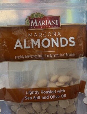 Marcona Almonds Lightly Roasted With Sea Salt And Olive Oil, Sea Salt And Olive Oil