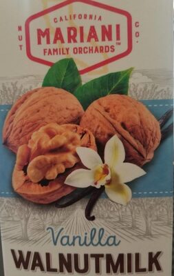 Vanilla Walnutmilk, Vanilla