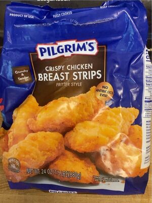 Fritter Style Crispy Chicken Breast Strips, Fritter Style Crispy Chicken