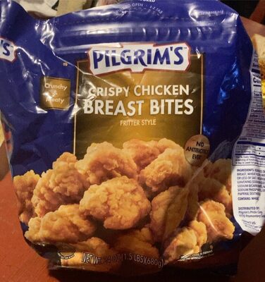 Fritter Style Crispy Chicken Breast Bites, Fritter Style Crispy