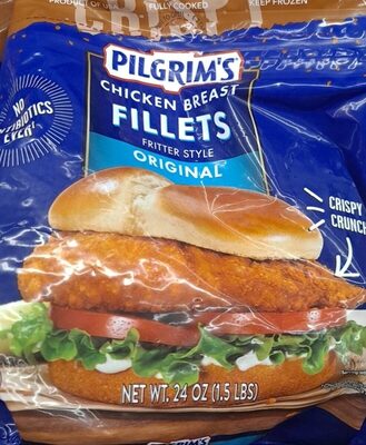 Fritter Style Chicken Breast Original Fillets, Fritter Style Chicken Breast