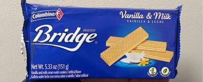 Vanilla And Milk Cream Wafer Cookies, Vanilla