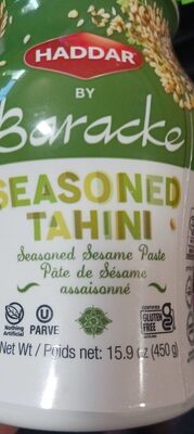 Seasoned Tahini Sesame Paste, Seasoned Tahini