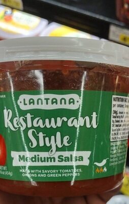 Medium Restaurant Style Salsa, Medium Restaurant Style