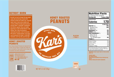 Honey Roasted Peanuts The American Trail Mix, Honey Roasted