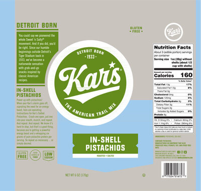 Roasted, Salted In-Shell Pistachios The American Trail Mix, Roasted, Salted In-Shell Pistachios