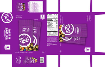 Sweet 'N Salty Peanuts, Cocoa Candies, Raisins, Sunflower Kernels Trail Mix, Sweet 'N Salty