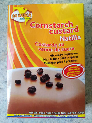 Cornstarch Custard Natilla, Cornstarch Custard