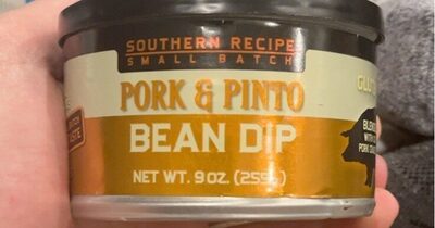 Pork & Pinto Bean Dip, Pork & Pinto