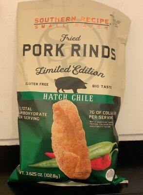Hatch Chile Fried Pork Rinds, Hatch Chile
