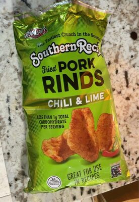 Chili & Lime Fried Pork Rinds, Chili & Lime