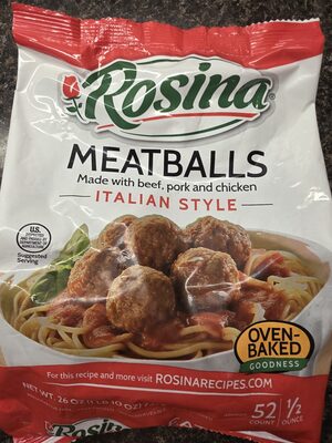 Italian Style Meatballs, Italian Style