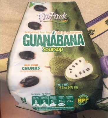 Soursop Refrigerated Fruit Pulp