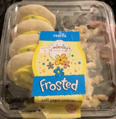 Vanilla Frosted Soft Sugar Cookies, Vanilla