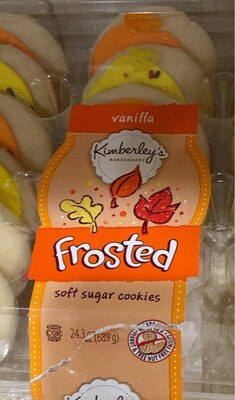 Vanilla Frosted Soft Sugar Cookies, Vanilla