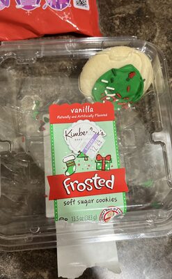Vanilla Frosted Soft Sugar Cookies, Vanilla