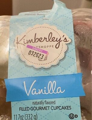 Vanilla Filled Gourmet Cupcakes, Vanilla