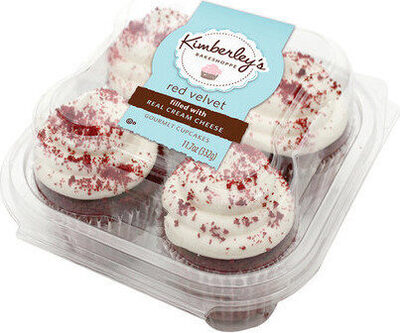 Red Velvet Filled Gourmet Cupcakes