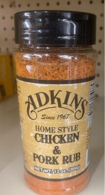 Homestyle Chicken & Pork Rub, Homestyle Chicken & Pork