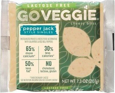 Cheesy Bliss Pepper Jack Style Singles, Pepper Jack