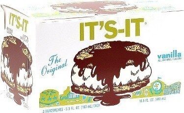 Vanilla Ice Cream Sandwiches, Vanilla