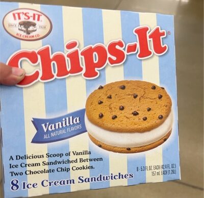 Vanilla Ice Cream Sandwiches, Vanilla