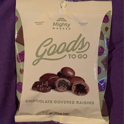 Chocolate Covered Raisins, Chocolate