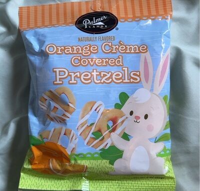 Orange Creme Covered Pretzels, Orange Creme