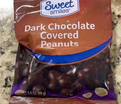 Dark Chocolate Covered Peanuts, Dark Chocolate