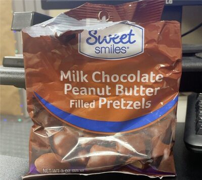 Milk Chocolate Peanut Butter Filled Pretzels, Milk Chocolate Peanut Butter